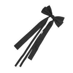 Fashion Bow Ribbon Duckbill Hair Clips Hairdo Clip Black